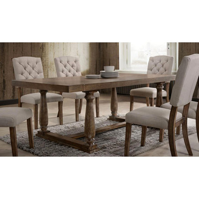Table de salle à manger rectangulaire L 84,09 po x l 42,09 po Diyon