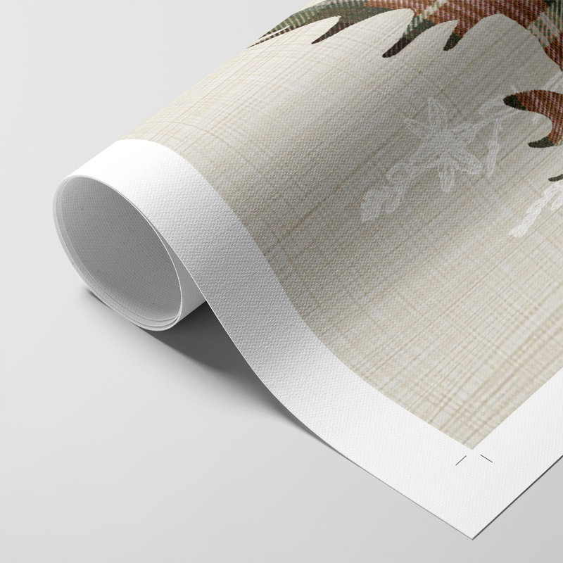 Woodland Plaid II - reproduction de toile seulement - non encadrée, H 60 po x l 40 po