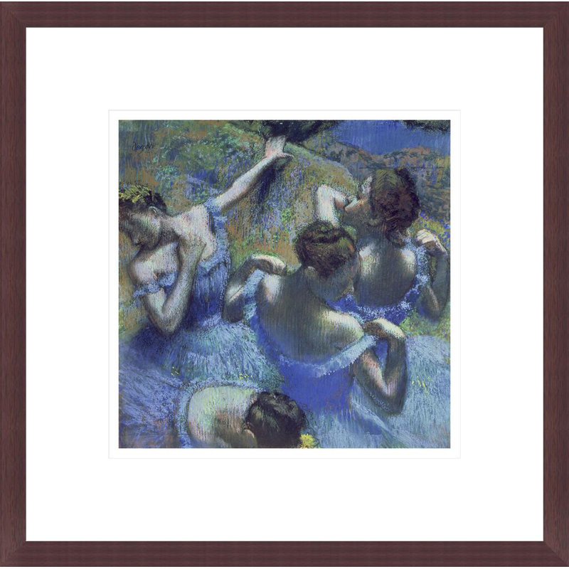 «Dancers» par Edgar Degas, impression giclée sur cadre, H 13,75 po x l 13,83 po