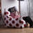 Simple wave point sofa