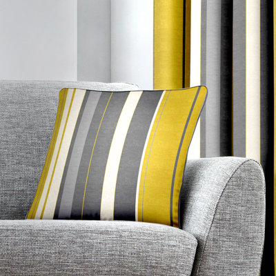 Whitworth Stripe Striped Square Cushion Cover