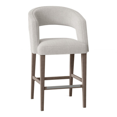 Bryant Upholstered Stool with Solid Wood Frame