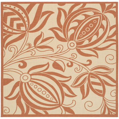 Herefordshire Performance Floral Indoor/Outdoor Area Rug