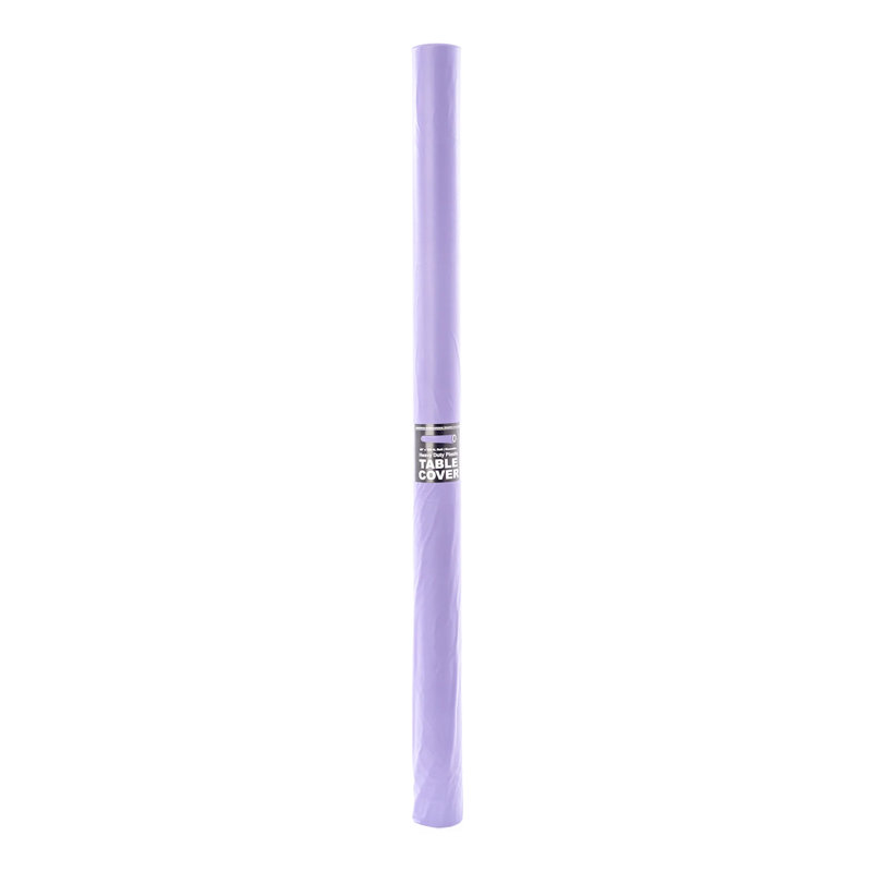 Rouleaux de nappe en plastique jetables, LAVANDE