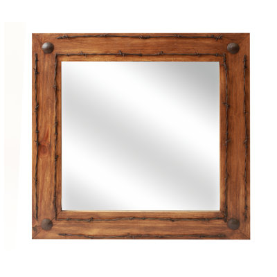 Lafollette Wood Wall Mirror