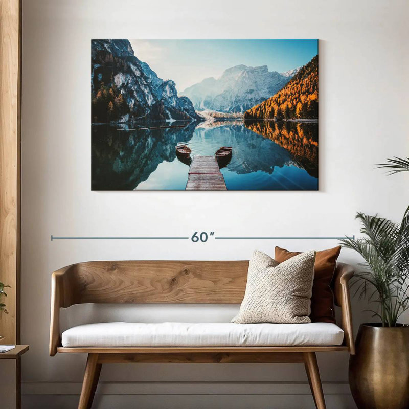Bateaux Alvord Lake Braies, H 30 po x l 45 po
