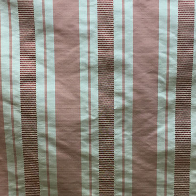 Tissu Soho | Tissu de soie rayé multicolore | Tissu avec draperie et rideaux