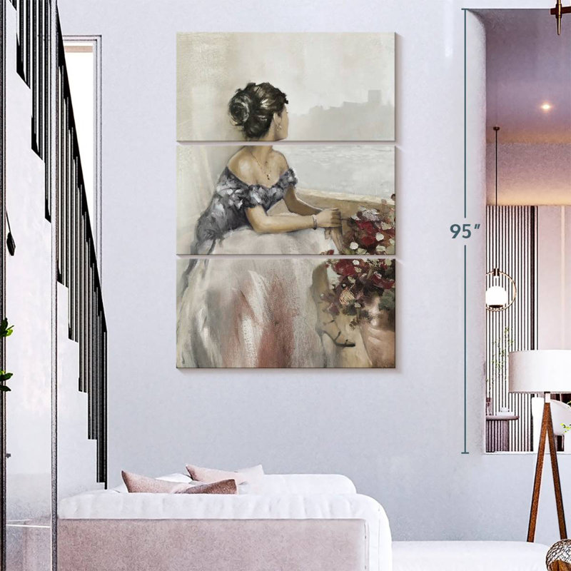 Leisha Romantic Soft Window, 74" H x 48" W