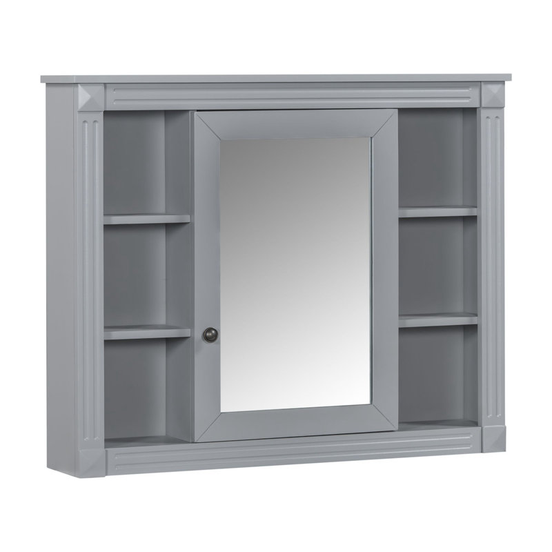 Armoire de salle de bain Tenara, Gris