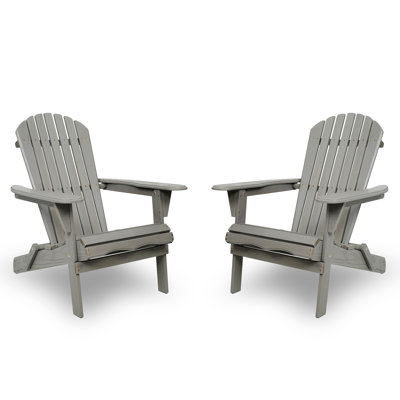 Ensemble de 2 chaises longues en bois de cèdre massif avec grain de bois