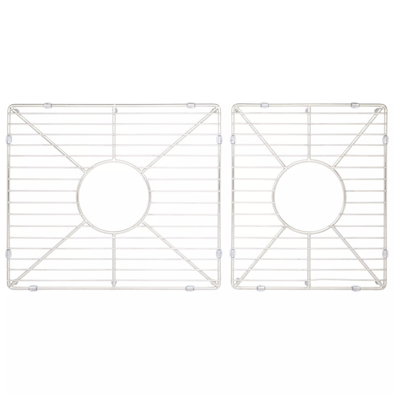 15-1/8" x 13-1/8" Stainless Steel Basin Rack - Not for Individual Sale
