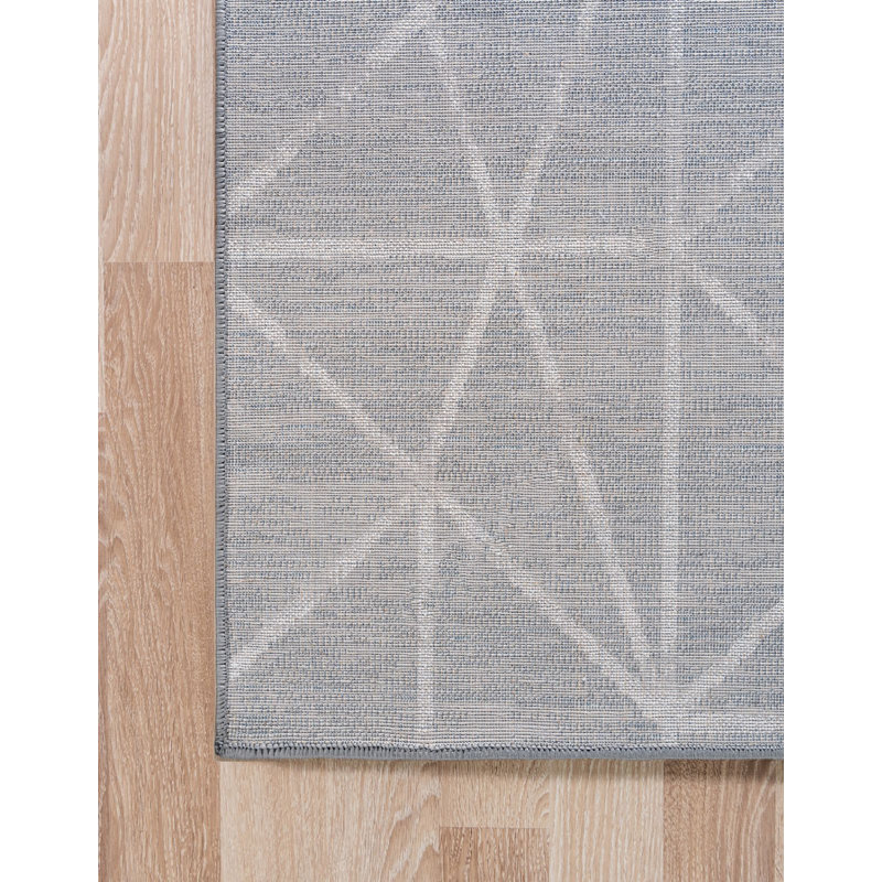 Clidy Abstract Indoor Rug, Rectangle 4' x 6'