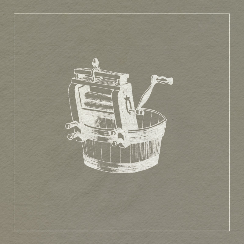 Laundry Laundry V par Grace Popp - impression sur toile tendue, H 20 po x l 20 po