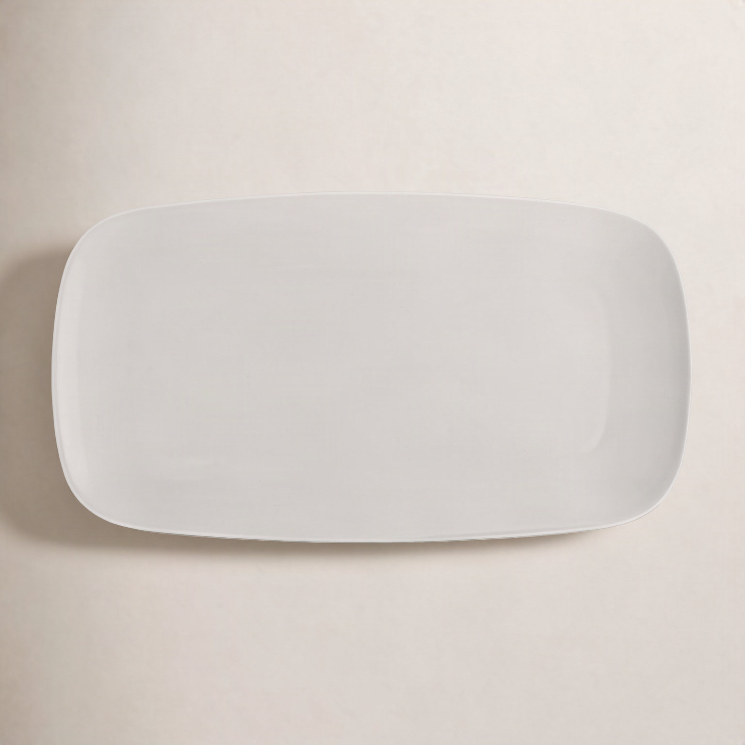 Pop Rectangular Platter, Sand