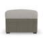 Repose-pieds en osier avec coussin Mcclaskey-285019657