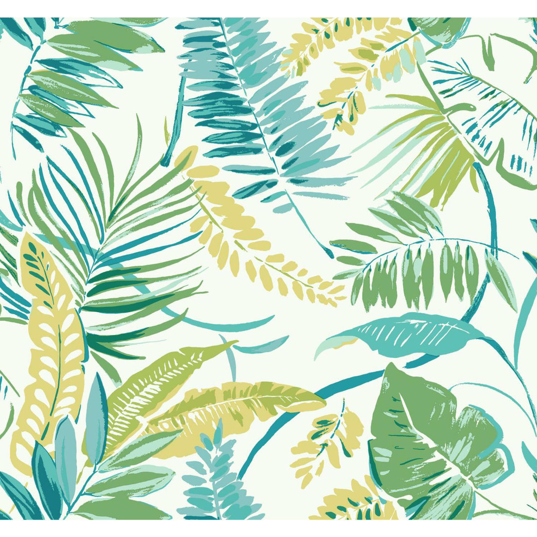 Tropical Toss Wallpaper York Wallcoverings 