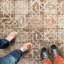 Kings Alora 17-5 / 8 po X 17 5/8 po Carreau de céramique pour plancher et mur