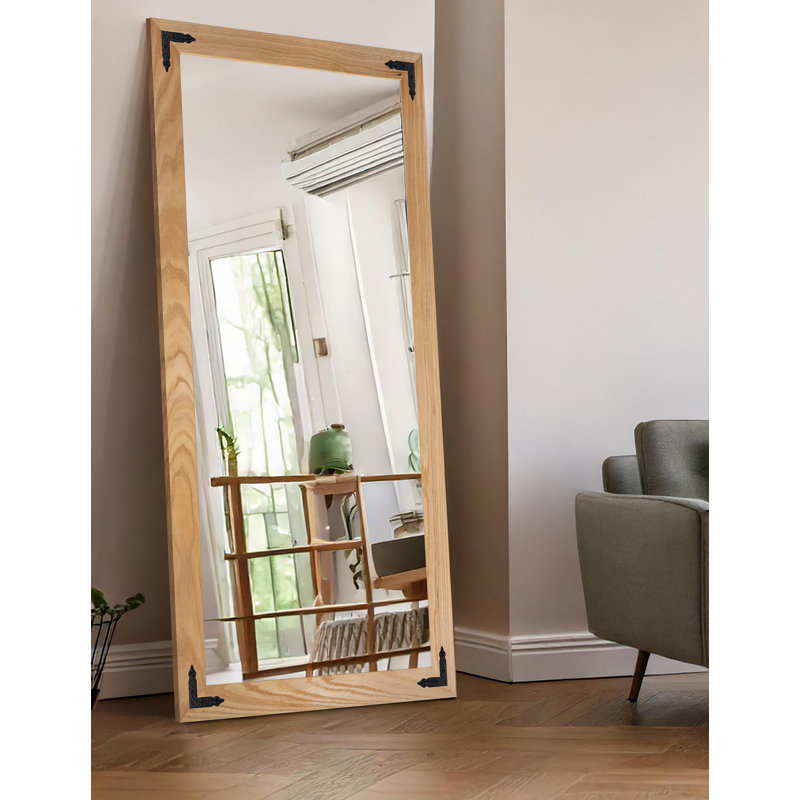Miroir Gracie Oaks, Naturel, 80 po x 33 po