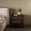 Table de chevet Vianna - brun foncé