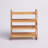 Lupe 12-Pair Bamboo Stackable Shoe Rack 
