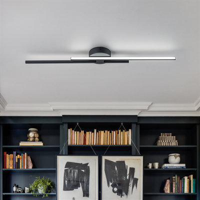 31.5" Modern Linear Led Flush Mount Light