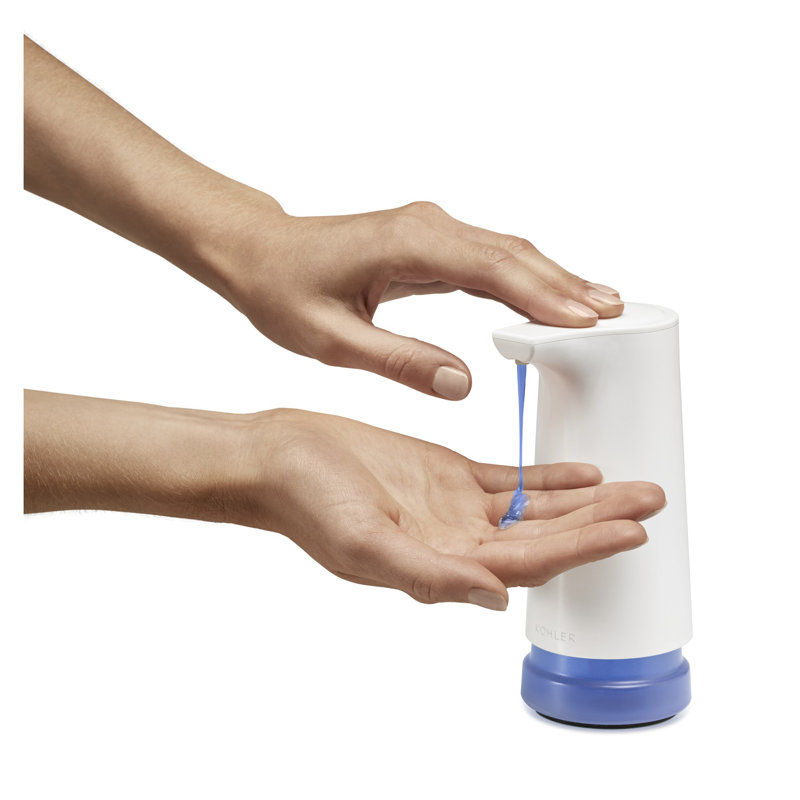 Soap & Lotion Dispenser, White