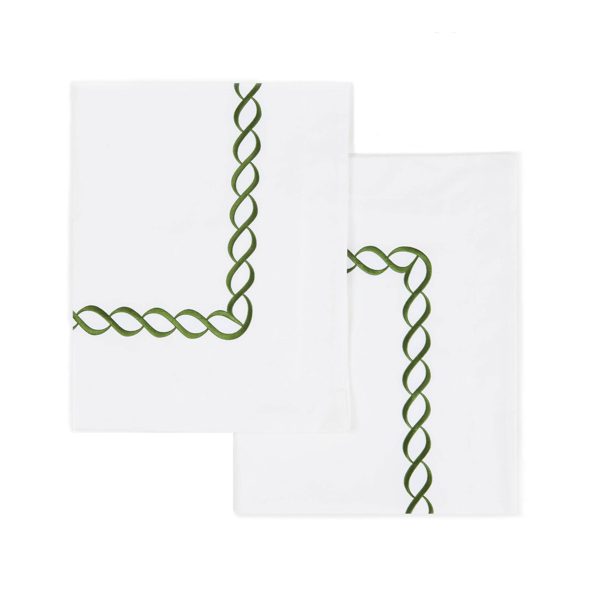 Aubrette Bedding, Green
