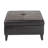 Faux Leather Ottoman-479911263