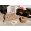 Point Recycled Cord Ottoman-2100390080