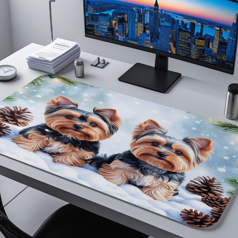 Polyester Desk Pad, 31.5x15.5