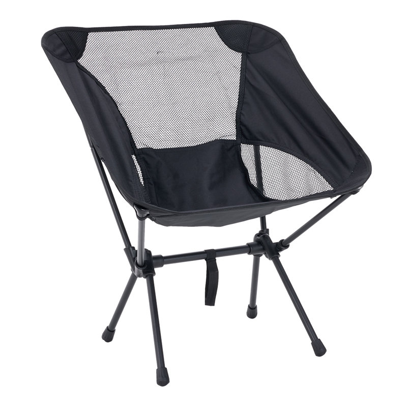 Folding Camping Chair, Black