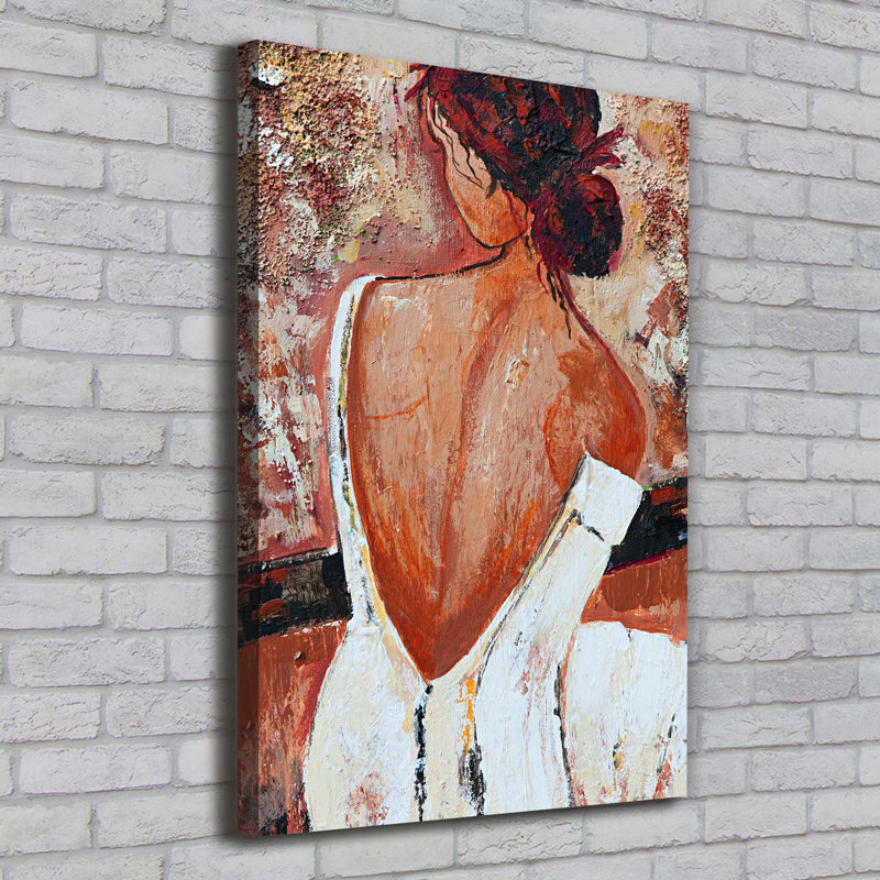Woman - Wrapped Canvas Print