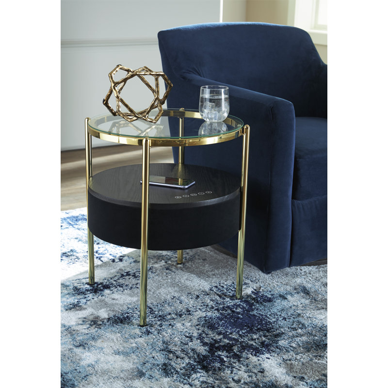 Table d'appoint Seishi avec haut-parleur