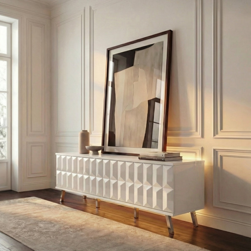 ELEVATE TV Cabinet, White
