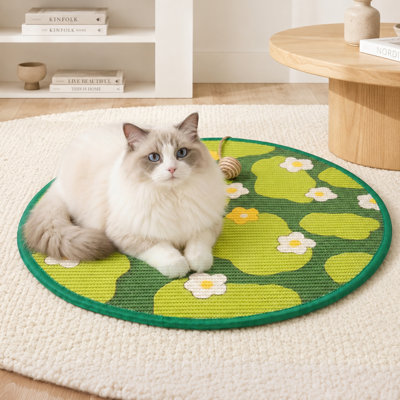  Blooming Meadow Sisal Cat Scratcher Pad