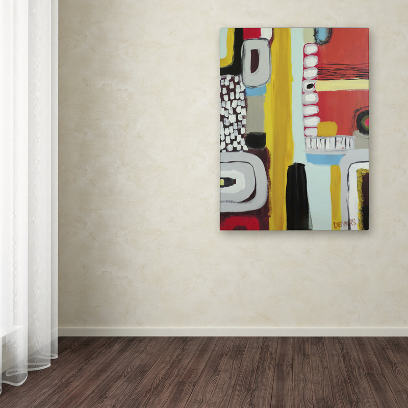 Chemins par Sylvie Demers, reproduction sur toile, H 24 po x l 18 po x P 2 po