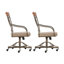 Jefferson 18'' H Upholstered Metal Armchair