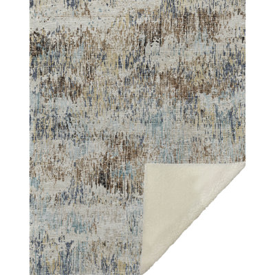 Jeté en sherpa One Pixie Street Multi 50 po x 70 po, multicolore