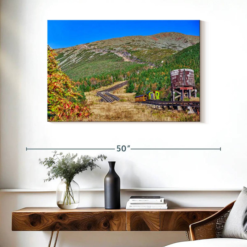 Mehar Mount Washington Cog Railway, 26" H x 39" W