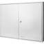 Armoire à clés verrouillable réglable 600 - acier gris, fixation murale, étiquettes colorées pour armoire de récupération organisée avec serrure de sécurité - gestion