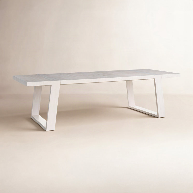 Baxley Extendable Dining Table, Ivory