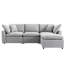 Canapé modulaire avec coussins en plumes Ustyle