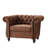 38.5" Wide Tufted Chesterfield Chair