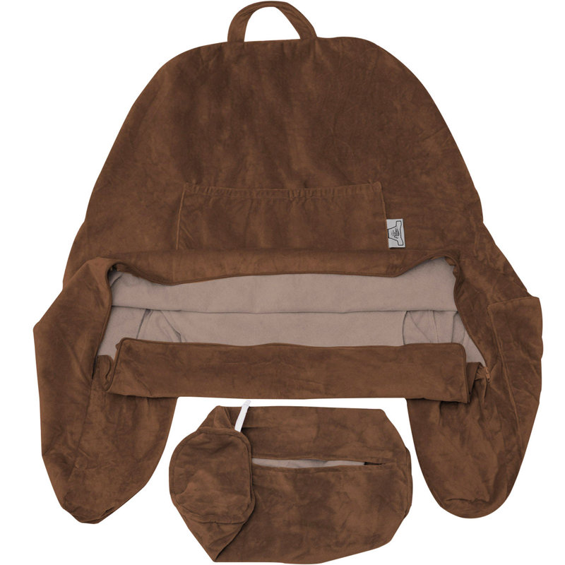 Housse de coussin d'extérieur, Chocolat