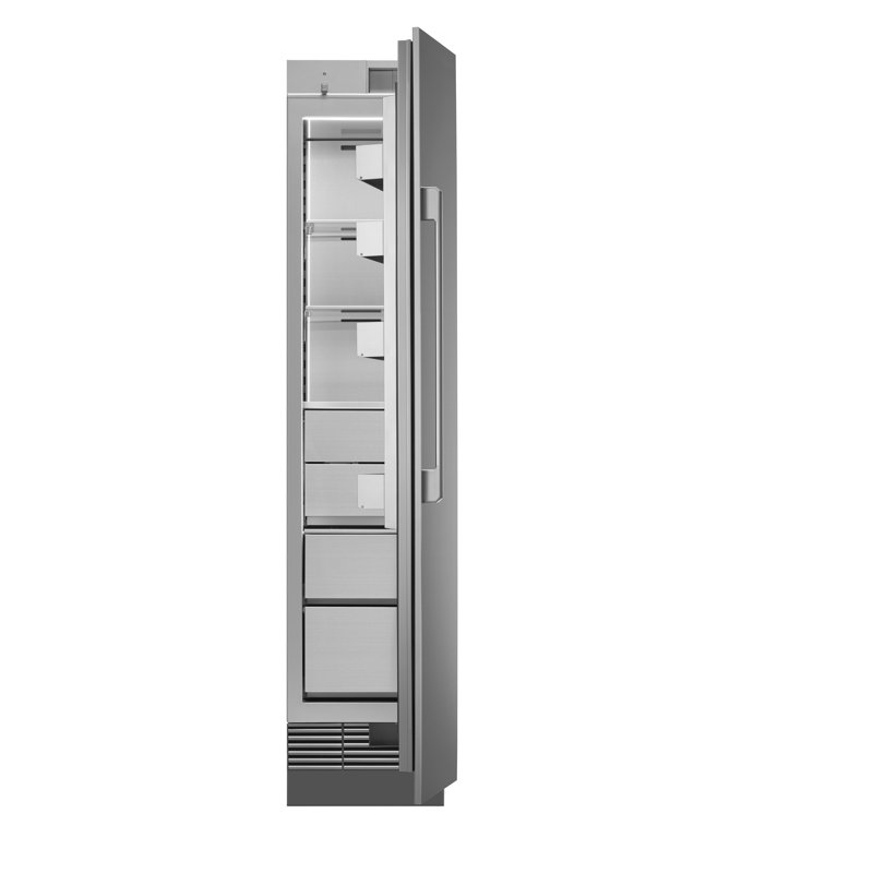 Right Column Panel Kit, Contemporary , Graphite Stainless, 18"