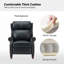 Fauteuil inclinable en cuir véritable Ambrosane-79515885