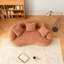 Causeuse incurvée Boneless: emballage compressé, tissu chenille, éponge 30D, sans assemblage-2092685715