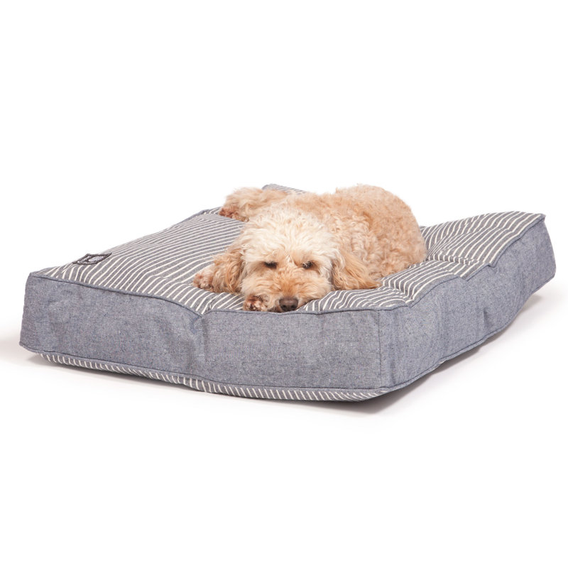 Maritime Pet Bed Cover, Blue, Large (79cm W x 125cm D x 12cm H)