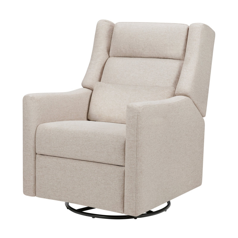 Beach Eco-Weave Swivel Recliner with Adjustable Headrest