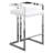 Upholstered Counter Stool with Metal Frame-1527847172